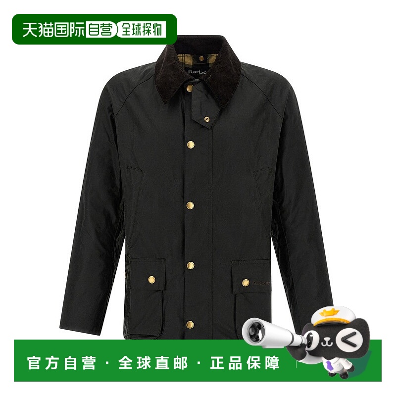 自营barbour'Ashby' Jacket - black 美国奥莱直发