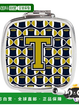 自营 Carolines Treasures CJ1074-TSCM 字母 T 足球蓝色和正品