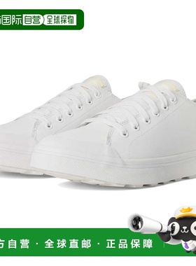 自营Men's Sorel Metro II Low Sneaker White Leather Waterproo