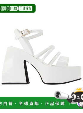 自营Bulla Chibi 凉鞋 - Nodaleto - 白色 - 皮革 - 白色 【美国