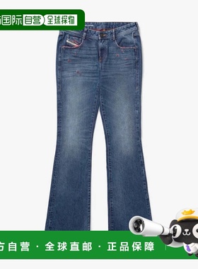 自营Diesel 1969 D-Ebbey Fsc1 Jeans Women's Blue Denim Bootcu