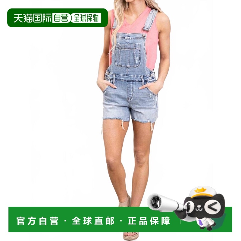自营 judy blue销毁短裤工作服轻洗-轻洗 美国奥莱直发