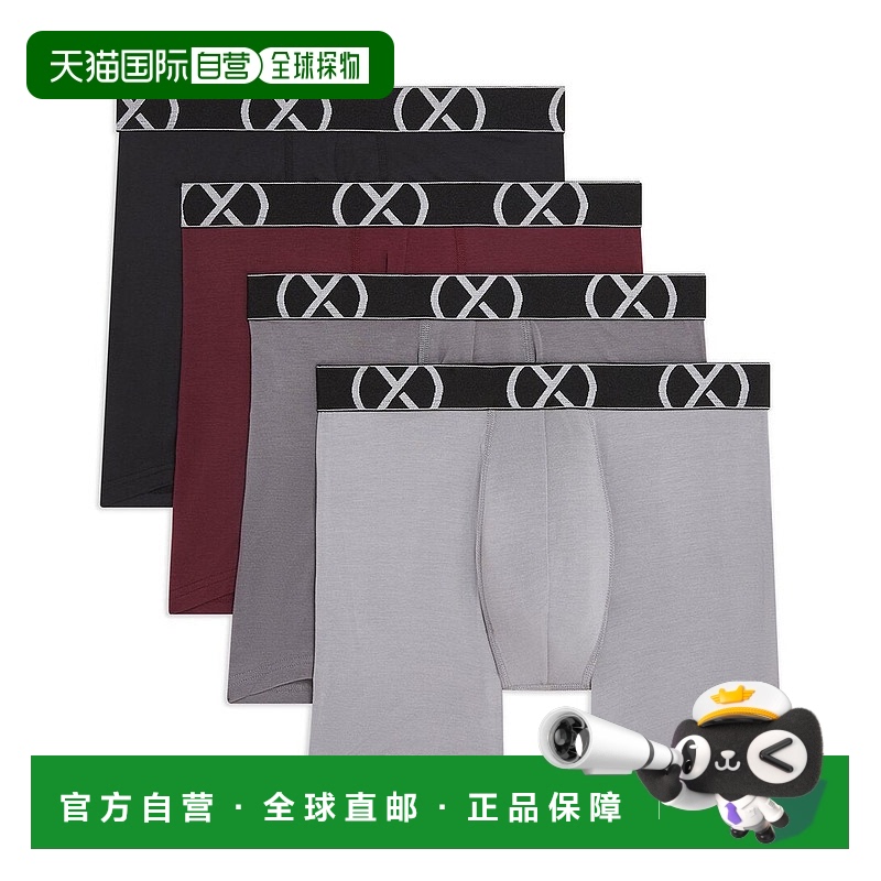 自营 2xist2(X)IST(X)4pk 拳击手短裤 - 黑色 美国奥莱直发