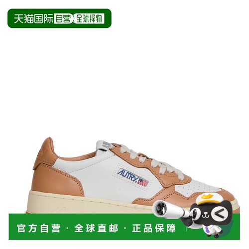 自营autry白沙奖牌低皮革运动鞋-中性 美国奥莱直发厚底
