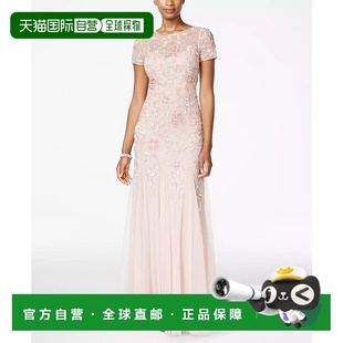 女士 1h可退 papell adrianna 连衣裙 美国直邮