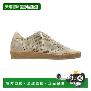 自营Golden Goose Ballstar Suede Sneaker - beige 美国奥莱直发