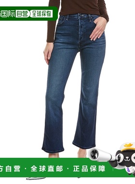 自营MOTHER The Tripper Ankle Homecoming High Jean - blue 美