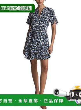 自营 Reiss Lulu Ditsy Flippy 连衣裙 - 蓝色 美国奥莱直发