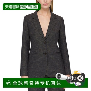 yorkLafayette 自营 new lafayette 148纽约双纽扣羊毛亚麻混 148