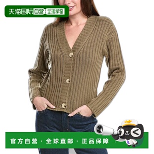 1h可退 【美国直邮】vince 女士 毛衣羊绒羊毛开衫正品流行穿搭休