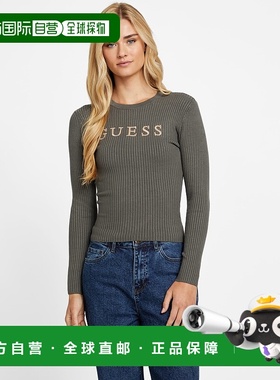 自营guessAggie Logo Crewneck Sweater - cadet 美国奥莱直发