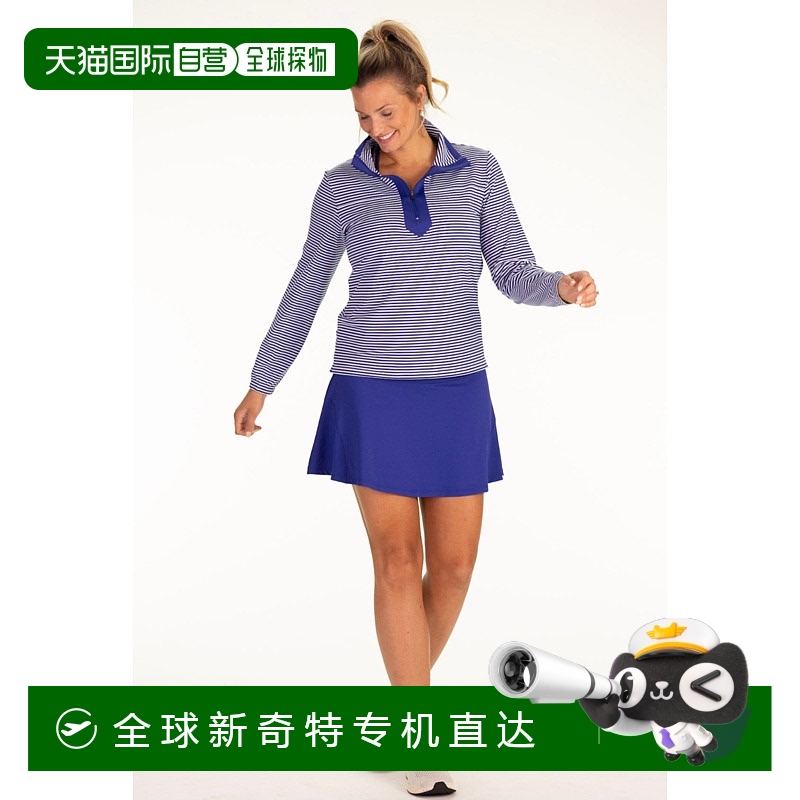 自营 duffield lane亮蓝色的Sherri Skort 【美国奥莱】直发
