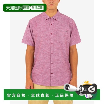 1h可退 【美国直邮】ABERCROMBIE男士衬衫短袖直筒型 时尚舒适百