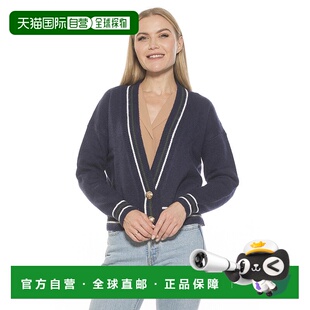 自营 alexia admorCatherine Sweater - navy multi 美国奥莱直发