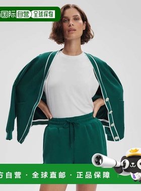 自营Varley Ollie Shorts Women's Green Stretch High Rise Draw