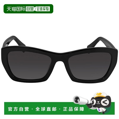 自营Salvatore Ferragamo Grey Rectangular Ladies Sunglasses S