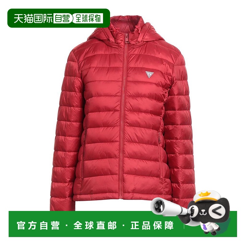 1h可退 【美国直邮】guess 女士 羽绒服夹克连帽