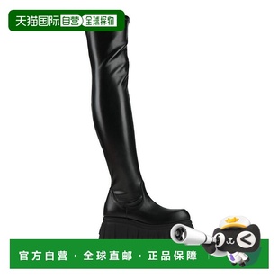 真皮厚底靴 女鞋 1h可退 靴 ANIYE 时装 17898207M 美国直邮