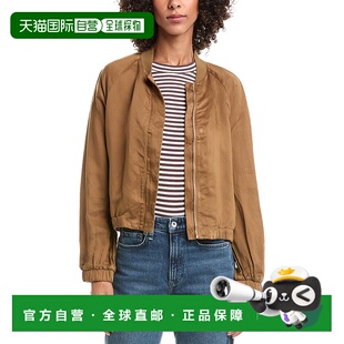 Clean Linen Blend 自营Bella Jacket Chloe Bomber 美国奥 Dahl