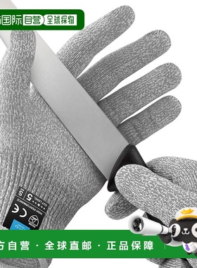 自营 zulay kitchen食品级 5 级防护防割手套（小）- 灰色 美国奥