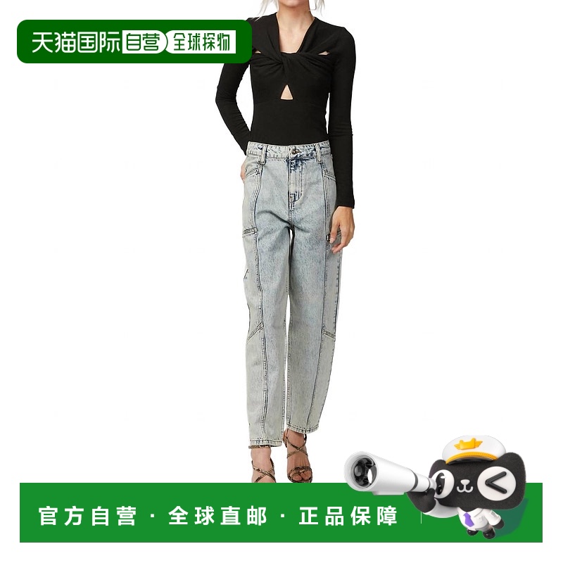 自营 in the mood for loveLara Croft牛仔裤水洗蓝 美国奥莱直发