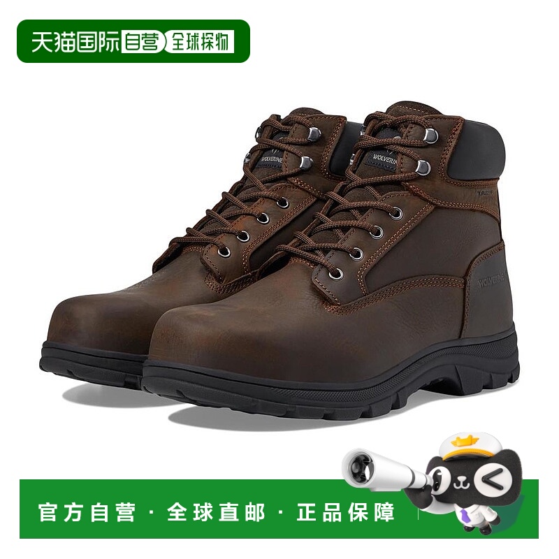 1h可退 【美国直邮】Wolverine Carlsbad 防水 6 英寸钢头工作靴