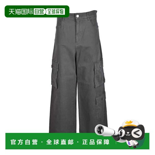 自营pinkoCargo Trousers - Green - grey 美国奥莱直发工装裤