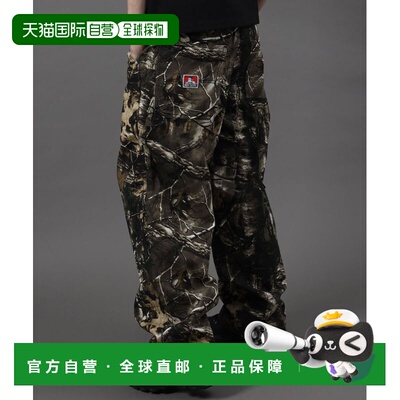 自营 BEN DAVIS 男女同款 宽直筒工装裤 多口袋设计 23180012