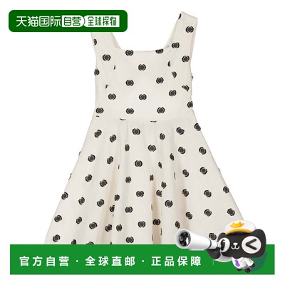 自营 mayoral米白色圆点夏季连衣裙 - 象牙色 美国奥莱直发