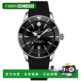 自营breitling百年灵Superocean Heritage B31全自动44黑色表盘橡
