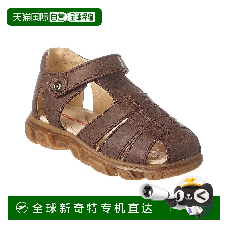 自营Naturino Gers 蜡皮凉鞋 - 棕色 【美国奥莱】直发