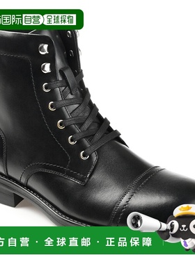 自营 Thomas & Vine Darko 盖趾踝靴 - 黑色 美国奥莱直发男靴