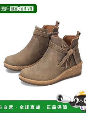 1h可退 香港直邮潮奢 born 宝蕴 女士 Vaughn 短靴 brown棕色 舒