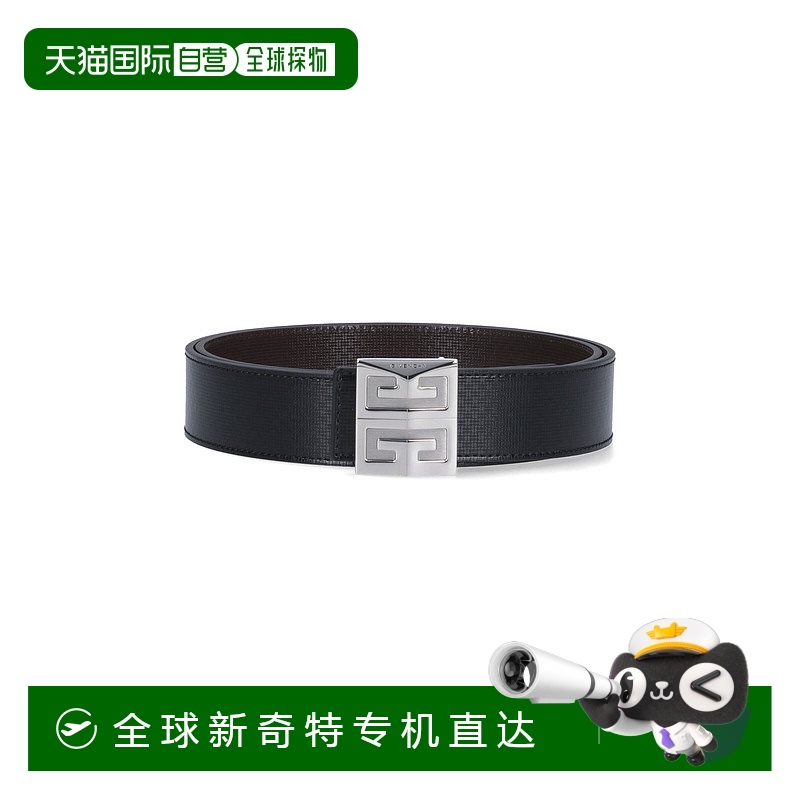 1h可退 香港直邮潮奢 Givenchy 纪梵希 男士 4G 双面皮带 BK4051K