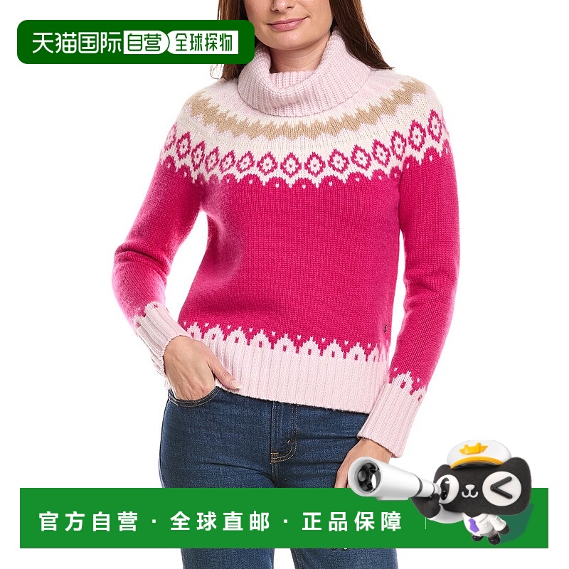 自营Bogner Ingrid Cashmere Sweater - pink 美国奥莱直发