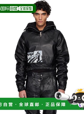 香港直邮潮奢 Tom Ford 汤姆 福特 男士 黑色 Quarter Zip Palomb