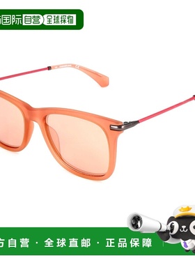 自营calvin klein凯文克莱女式54毫米哑光水晶黄昏太阳镜-哑光水