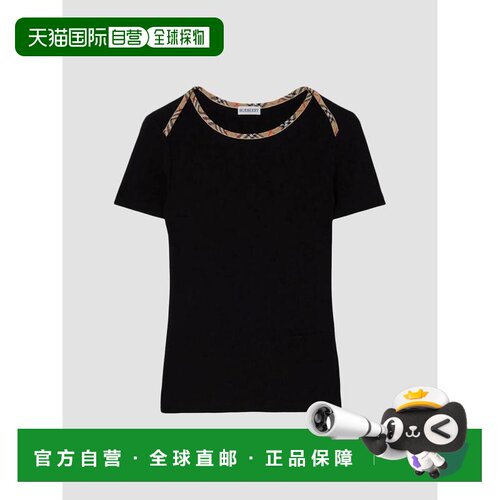 美国直邮burberry/博柏利 女士 上装T恤 【付后1h可退】