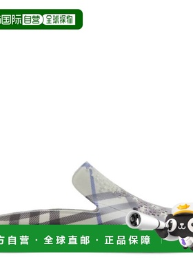 自营Burberry Vintage Check Rubber Slides - lichen ip check