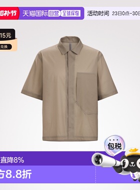 加拿大直邮Arc'teryx Veilance Demlo 短袖男士简约夏季衬衫（隐