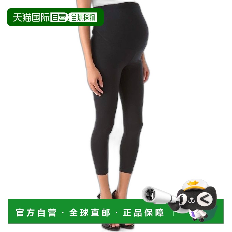 自营 david lerner海军蓝孕妇九分打底裤 - 海军蓝 美国奥莱直发