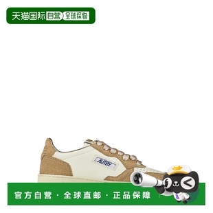 中性色 带衬垫衣领 美国奥莱 皮革运动鞋 自营autry光滑有纹理