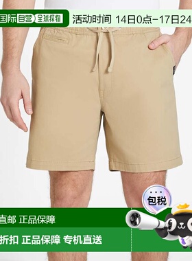 自营guessTerry Twill Shorts - travertine sand 美国奥莱直发