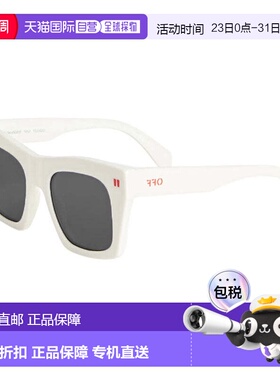 自营Off-White Sunglasses Square Full Rim, Shiny Pink Frame A
