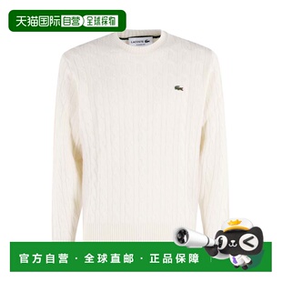 Cable white 自营Cream Sleeve Lacoste Pullover Long Knit