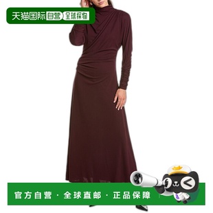 Dolman 漏斗领 中长连衣裙 美国奥 自营Nicholas 紫色 Cora