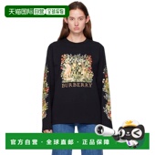 香港直邮潮奢 Sleeve Burberry 女士 1h可退 Long 巴宝莉 黑色