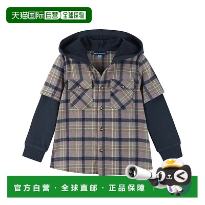 自营Andy & Evan Twofer Hoodie - brown 美国奥莱直发