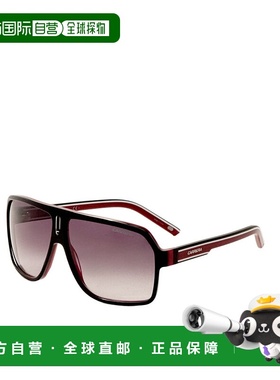 自营Carrera Men's Black Red Crystal White 62mm Sunglasses -