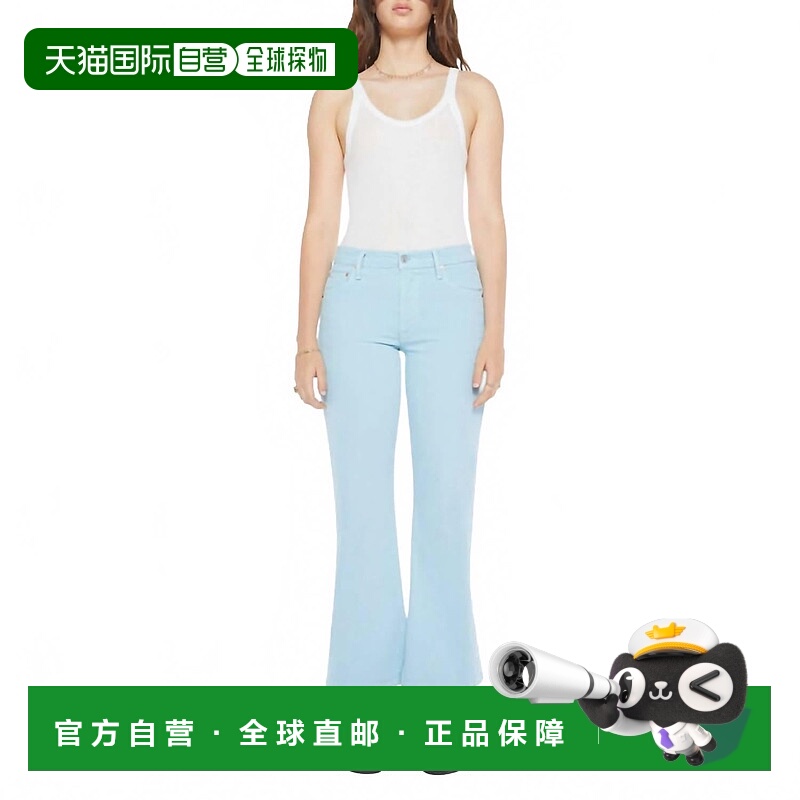 自营motherBookie Flood Jean In Air Blue-空气蓝 美国奥莱直发